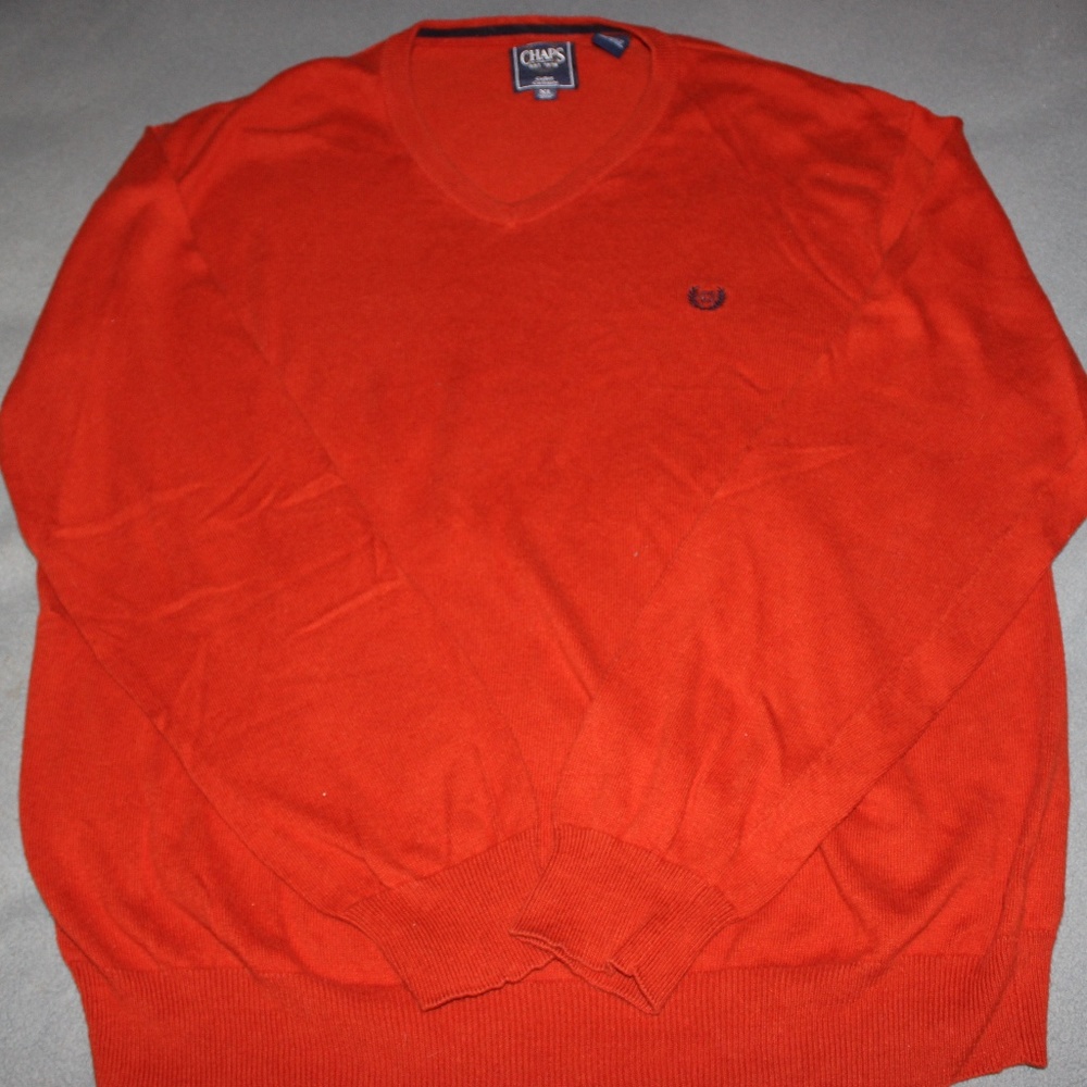 Chaps by Ralph Lauren XL V Neck Sweater